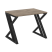 Стол рабочий VR.L-SRZ-1.7 980x720x750 (Тиквуд Темный/Белый металл)