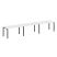 Рабочая станция на 3 раб. места Metal System Style БП.СМ-3.3 4200x720x750 (Дуб Наварра/Серый металл)