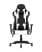 Кресло игровое TopChairs Diablo белое (Геймерское кресло Diablo белый)