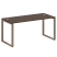 Стол письменный Metal System Style БО.СП-4 1600x720x750 (Дуб Наварра/Серый металл)