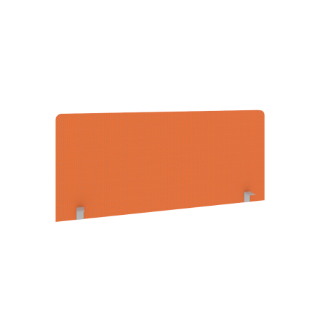 Экран тканевый Nova S В.ТЭКР-2 Ткань 1000x22x450 (Оранжевый)