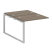 Проходной наборный элемент рабочей станции Metal System Style БО.ПРС-СП-2.1 1000x1475x750 (Дуб Наварра/Серый металл)