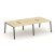 Рабочая станция 2-х сторонняя SN-6A.DRS-031 (1960х1232х750) (Тиквуд Светлый/Металл Антрацит)