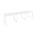 Рабочая станция на О-образном м/к Onix O.MO-RS-3.1.7 2940x720x750 (Тиквуд Темный/Белый Металл)