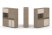 Тумба двойная + высокая надставка ES.NB.2V-33 (1500х410х1520) (Латте/Тиквуд Светлый)