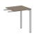 Приставной элемент Metal System Style БП.ПР-1 600x600x750 (Дуб Наварра/Серый металл)