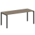 Стол письменный Metal System Style БП.СП-5 1800x720x750 (Дуб Наварра/Серый металл)