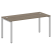 Стол письменный Metal System Style БП.СП-4 1600x720x750 (Дуб Наварра/Серый металл)