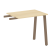 Приставной элемент Metal System Style БА.ПР-2 800x600x750 (Дуб Наварра/Серый металл)