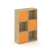 Стеллаж Locker Plus LK.K-002 798x350x1203 (Дуб Аризона)