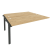 Наборный элемент рабочей станции на м/к Onix O.M-2.NRS-4.8 1580x1635x750 (Тиквуд Темный/Белый Металл)