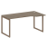Стол криволинейный левый Metal System Style БО.СА-1 Пр 1600x900x750 (Дуб Наварра/Серый металл)