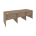 Рабочая станция Onix O.RS-3.0.8 2340x800x750 (Тиквуд Светлый)