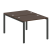 Рабочая станция Metal System Style БП.РАС-СП-2.1 1000x1475x750 (Дуб Наварра/Серый металл)