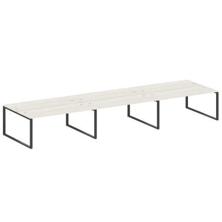 Рабочая станция Metal System Style БО.СМ-6.5 5400x1475x750 (Дуб Наварра/Антрацит металл)