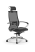 Кресло для руководителя Метта Samurai L2-6K - TS+Infinity /Kc00/Wm06/K2cL/H2cL-3D(M06.B31.G04.W03) (Черный)