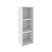 Модуль основной 3 ячейки Locker Plus LK.OM-3 408x350x1203 (Серый)