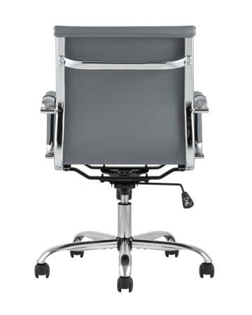 Кресло офисное TopChairs City S серое (Компьютерное кресло City серый)