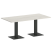 Стол прямоугольный VR.SP-5-180.2 1800x900x750 (Серый/Белый Металл)
