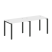 Рабочая станция на 2 раб.места Metal System Style БП.СМ-2.1 2000x720x750 (Дуб Наварра/Серый металл)