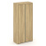 Шкаф высокий широкий Corner COR.ST-1.9 (900x450x2000) (Гикори Песочный-Ваниль)