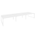 Рабочая станция на О-образном м/к Onix O.MO-D.RS-6.4.7 4740x1475x750 (Тиквуд Темный/Белый Металл)