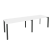Рабочая станция на П-образном м/к Onix O.MP-RS-2.3.8 2760x800x750 (Тиквуд Темный/Белый Металл)