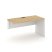 Стол-приставка к опорным элементам SN-D.OPRS-014(L) (1580х700х750) (Тиквуд Светлый/Антрацит)