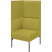 Диван Бридж. Модуль 1-местный правый высокий. (Модуль 1-местный правый высокий sweet_blue)