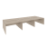 Рабочая станция Onix O.D.RS-6.3.7 4140x1475x750 (Тиквуд Светлый)