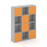 Стеллаж Locker Plus LK.K-006 1188x350x1593 (Дуб Аризона)