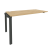 Наборный элемент рабочей станции на П-образном м/к Onix O.MP-1.NRS-3.7 1380x720x750 (Тиквуд Темный/Белый Металл)