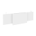 Царга стола руководителя Onix O.M-CSR-4 1340x450x54 (Дуб Аттик/Белый)