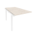 Наборный элемент рабочей станции на м/к Onix O.M-2.NRS-0.8 780x1635x750 (Тиквуд Темный/Белый Металл)
