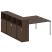 Рабочая станция с опорным шкафом-купе Metal System Style БП.РС-СШК-4.4 2010x2332x1098 (Дуб Наварра/Серый металл)