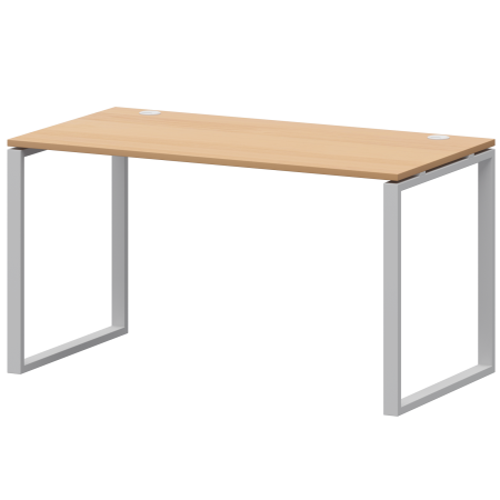 Стол на металлокаркасе Арго-М АМ.О-003 1400x730x760 (Ольха/Белый)
