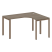 Стол криволинейный правый Metal System Style БП.СА-3 Пр 1400x1200x750 (Дуб Наварра/Серый металл)