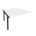 Наборный элемент рабочей станции на м/к Onix O.M-2.NRS-3.8 1380x1635x750 (Тиквуд Темный/Белый Металл)