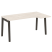 Стол эргономичный правый на деревянных опорах Onix Wood OW.SA-1R 1580x980x750 (Тиквуд Светлый/Дуб Темный)