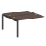 Проходной наборный элемент рабочей станции Metal System Style БП.ПРС-СП-2.3 1400x1475x750 (Дуб Наварра/Серый металл)