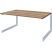 Стол переговорный на металлокаркасе Аргентум-МП НТМП.О.200.11 2000x1100x750 (Дуб сафари/Антрацит)