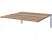 Стол переговорный на металлокаркасе Аргентум-МП НТМП.П.200.11 2000x1100x750 (Дуб сафари/Антрацит)