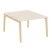 Рабочая станция на деревянных опорах Onix Wood OW.D.RS-2.2.7 1180x1475x750 (Тиквуд Светлый/Дуб Темный)