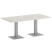 Стол прямоугольный VR.SP-5-180.2 1800x900x750 (Серый/Белый Металл)