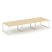 Рабочая станция 2-х сторонняя SN-6O.DRS-061 (2940х1232х750) (Тиквуд Светлый/Металл Антрацит)
