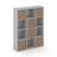 Стеллаж Locker Plus LK.K-006 1188x350x1593 (Дуб Аризона)