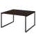 Стол переговорный на металлокаркасе Арго-М АМП.О-002.123 1200x1236x760 (Ясень шимо/Антрацит)