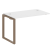 Проходной наборный элемент рабочей станции Metal System Style БО.ПРС-СП-1.2 1200x720x750 (Дуб Наварра/Серый металл)