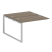 Проходной наборный элемент рабочей станции Metal System Style БО.ПРС-СП-2.2 1200x1475x750 (Дуб Наварра/Серый металл)