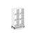 Каркас стеллажа 3 яруса SN.KS-320 (754х400х1248) (Антрацит/Тиквуд Светлый/Металл Антрацит)